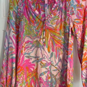 Lilly Pulitzer Elsa Silk Top - xSmall